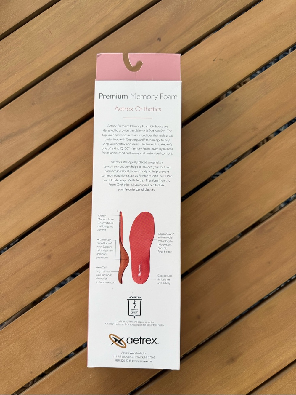 Aetrex Premium Memory Foam Orthotics L2300 Women’s Size 5 New View 3